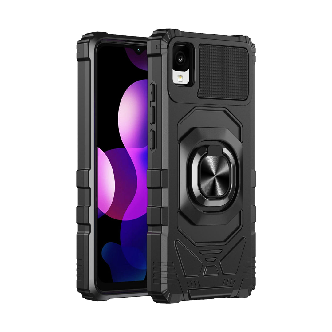 TCL 30 Z Case Cover Heavy Duty Shockproof Rugged Phone Case with Kickstand Image 2