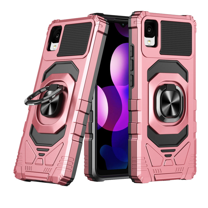 TCL 30 Z Case Cover Heavy Duty Shockproof Rugged Phone Case with Kickstand Image 8