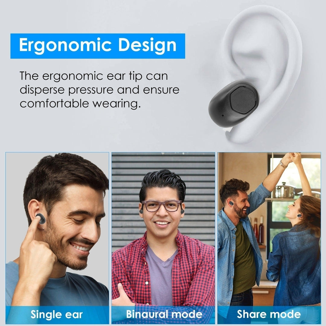 5.1 TWS Wireless Earbuds Headphone in-Ear Earphone Headset with Charging Case Image 4