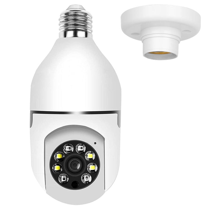 E27 WiFi Bulb Camera 1080P FHD WiFi IP Pan Tilt Security Surveillance Camera Image 12