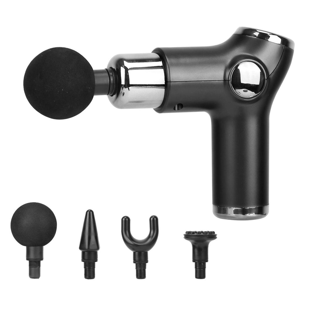 Massage Gun Deep Tissue Fascia Massager Rechargeable Percussion Muscle Relaxation Gun Image 1