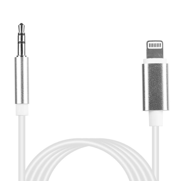 IOS 8 Pin to 3.5mm Aux Car Audio Adapter Cord 3.5mm Headphone Jack Adapter Fit Image 4