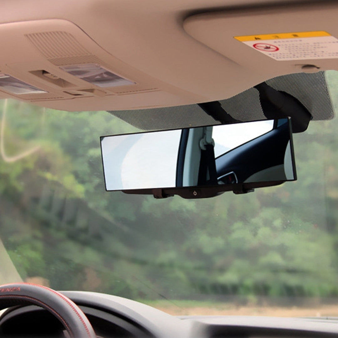 Car Rearview Mirror 11.4in Interior Clip-on Curve Convex Panoramic Anti-glare Rear View Mirrors Image 8