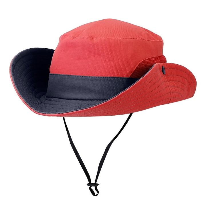 Women Summer Sun Bucket Hats Foldable UV Protection Cotton Cap Image 4