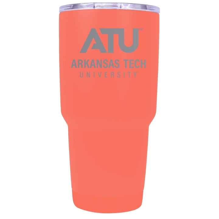 Arkansas Tech University 24 oz Insulated Tumbler Etched - Choose your Color Image 4