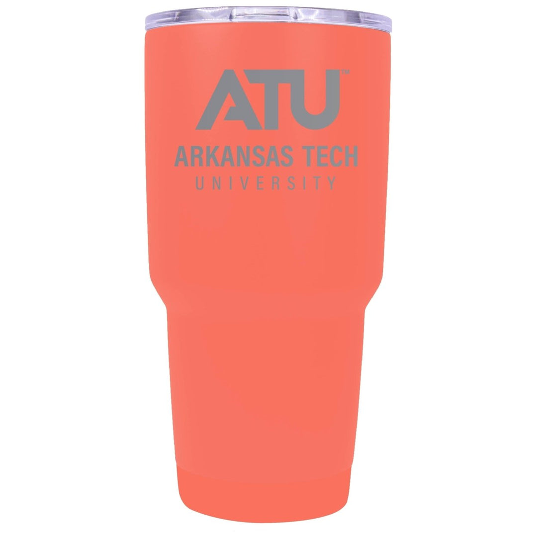 Arkansas Tech University 24 oz Insulated Tumbler Etched - Choose your Color Image 1