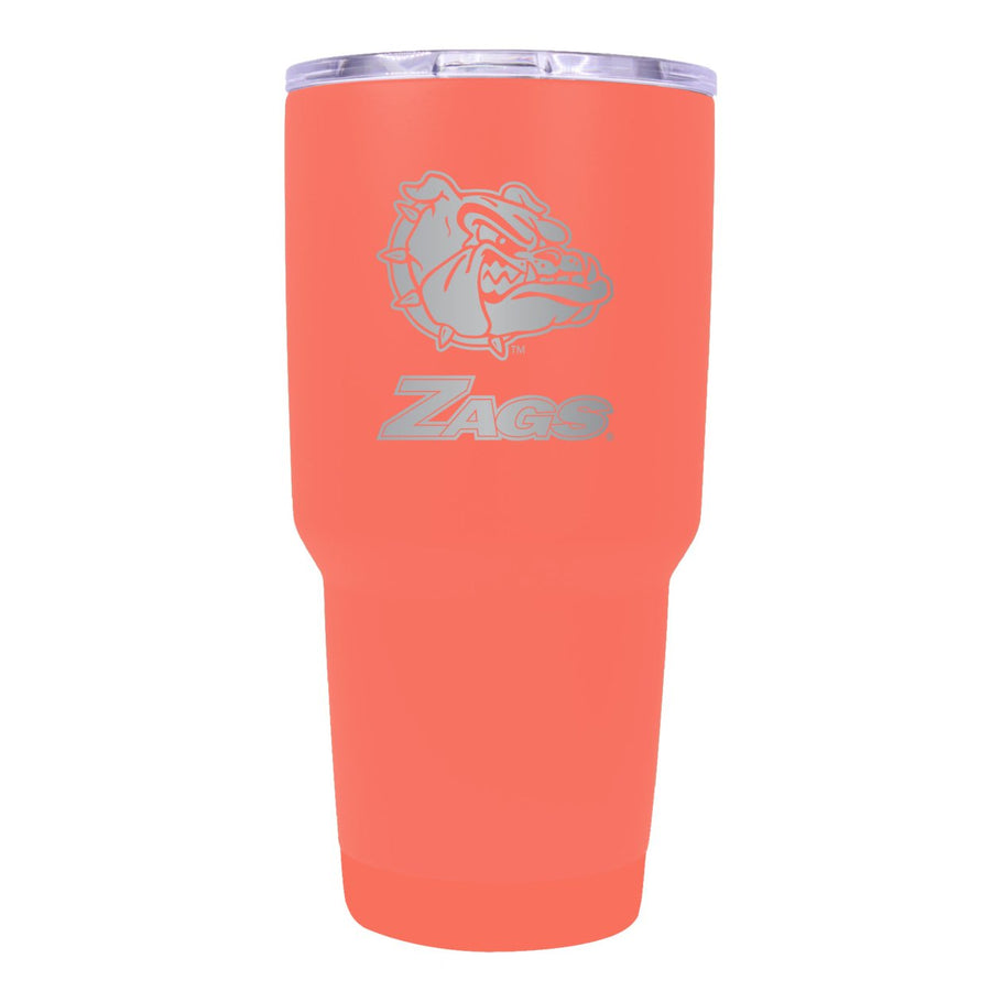 Gonzaga Bulldogs 24 oz Insulated Tumbler Etched - Choose Your Color Image 1
