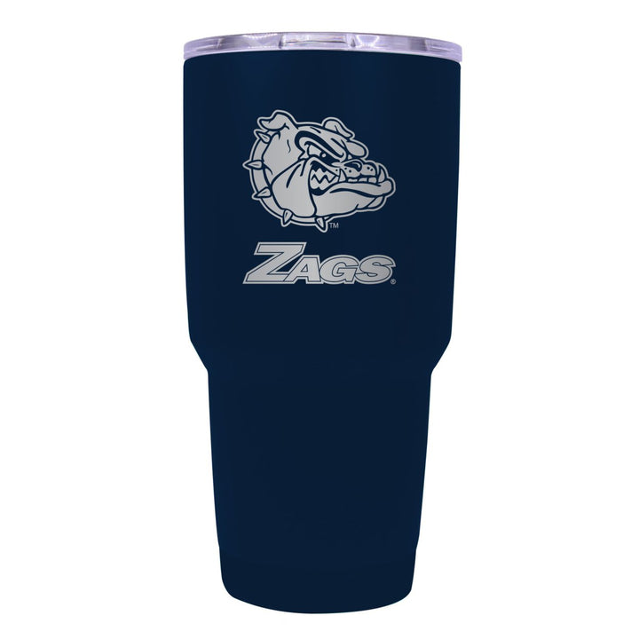 Gonzaga Bulldogs 24 oz Insulated Tumbler Etched - Choose Your Color Image 1