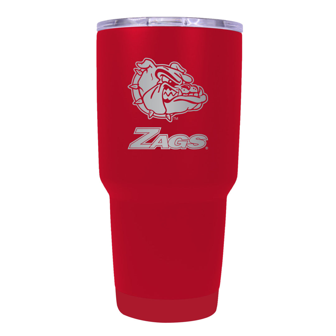 Gonzaga Bulldogs 24 oz Insulated Tumbler Etched - Choose Your Color Image 3