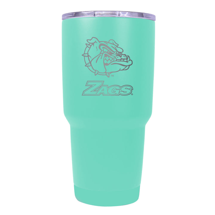 Gonzaga Bulldogs 24 oz Insulated Tumbler Etched - Choose Your Color Image 1
