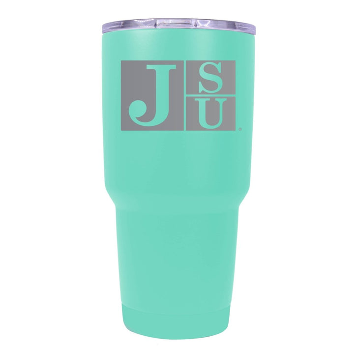 Jackson State University Premium Laser Engraved Tumbler - 24oz Stainless Steel Insulated Mug Choose Your Color. Image 4