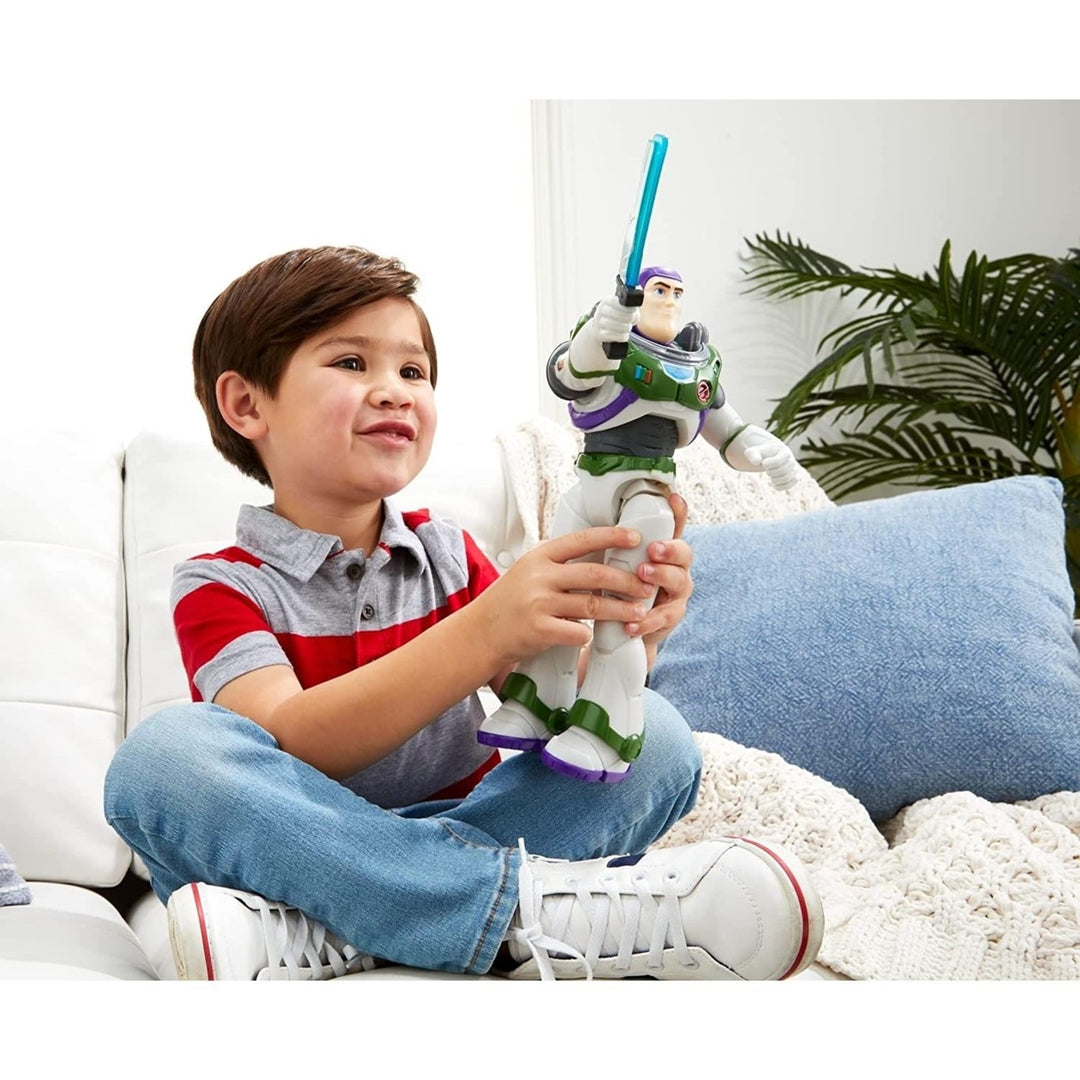 Buzz Lightyear with Laser Blade 12" Lights Sounds Toy Story Disney Pixar Mattel Image 2