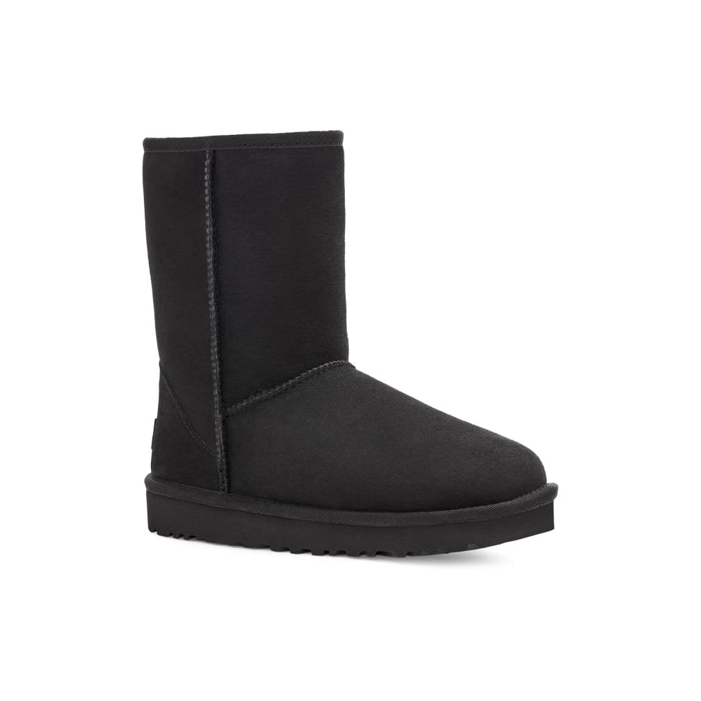 UGG Womens Classic Short II Boot Black - 1016223 BLACK Image 1