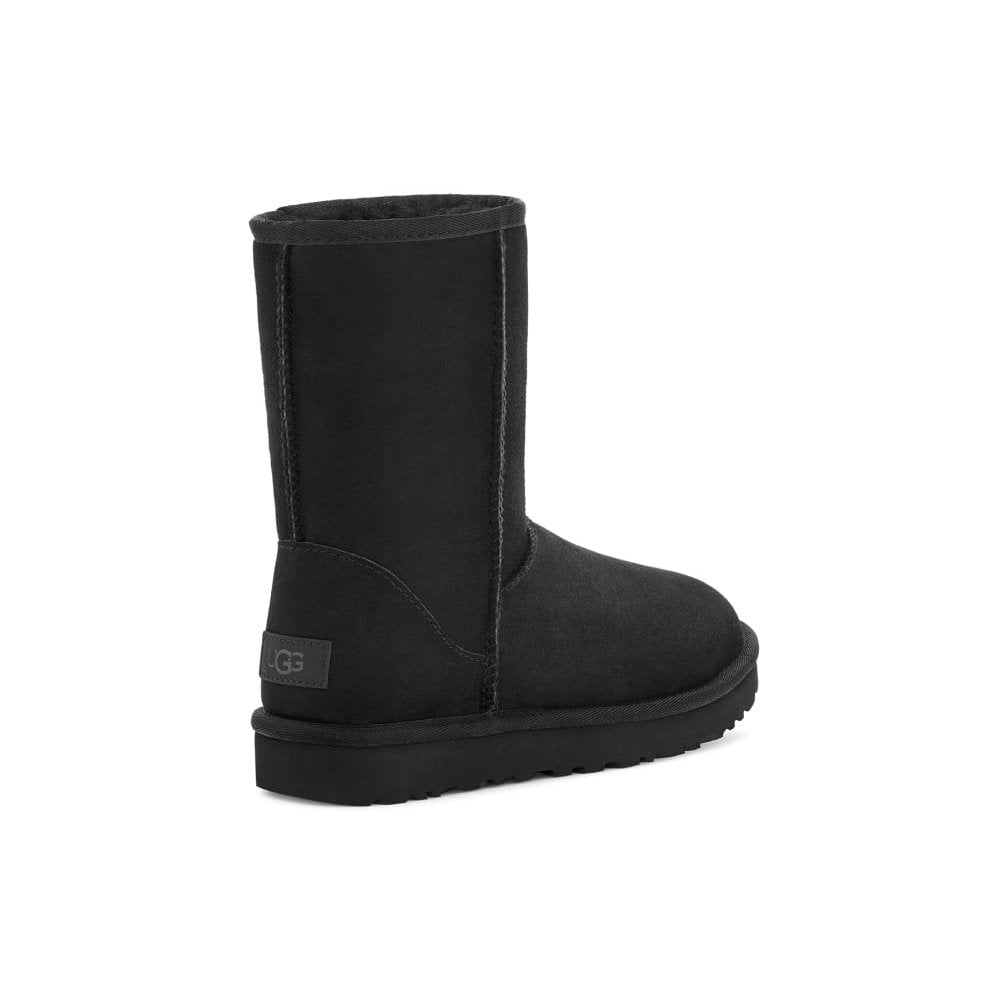 UGG Womens Classic Short II Boot Black - 1016223 BLACK Image 4