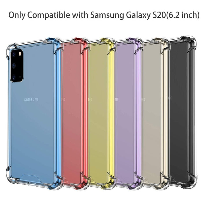 Samsung Galaxy S20 Transparent TPU Case Shockproof Slim Yellowing Resistant Image 2