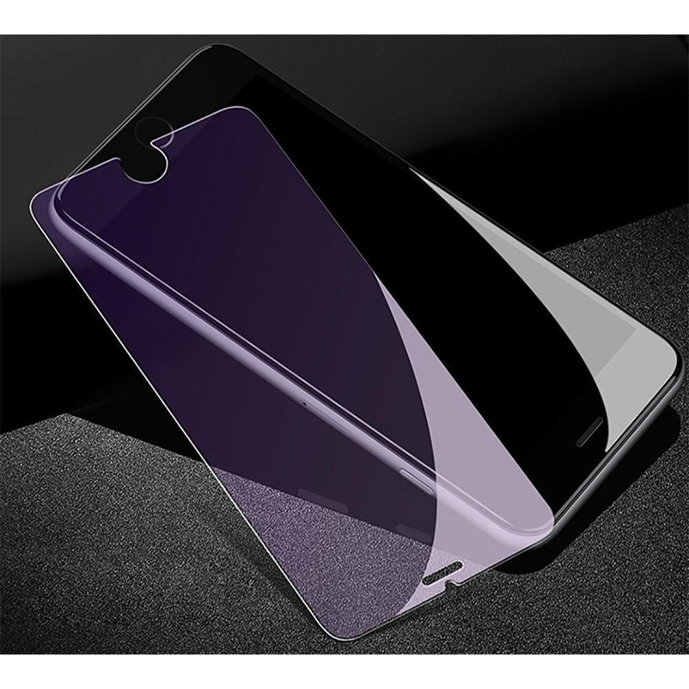 For Apple iPhone XS / iPhone X Front and Back Coverage Anti-Blue Light Screen Protector Eye Protection Tempered Glass Image 2