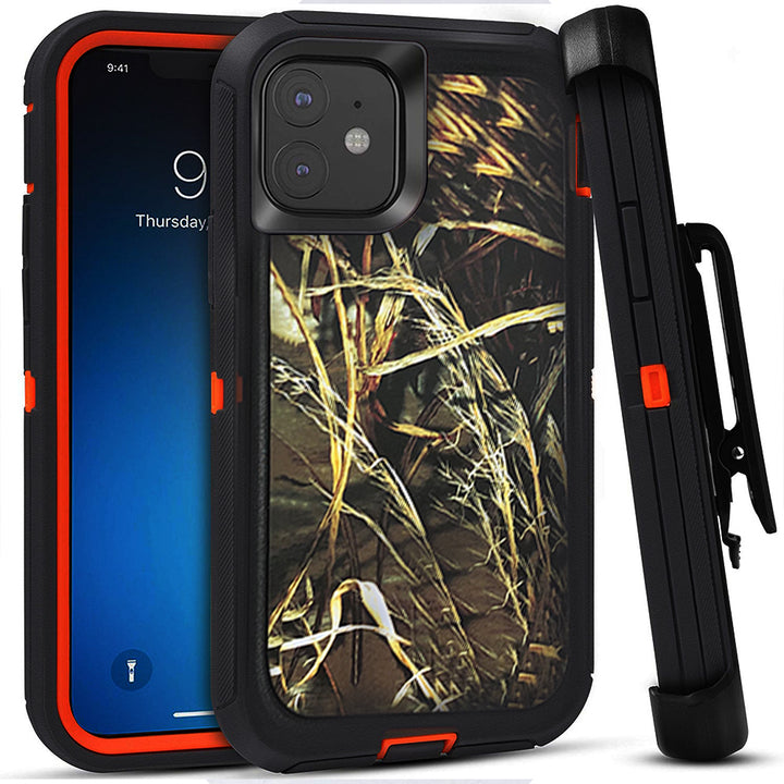 For Apple iPhone 11 Heavy Duty Military Grade Full Body Shockproof Dust-Proof Drop Proof Rugged Protective Cover w/Belt Image 8