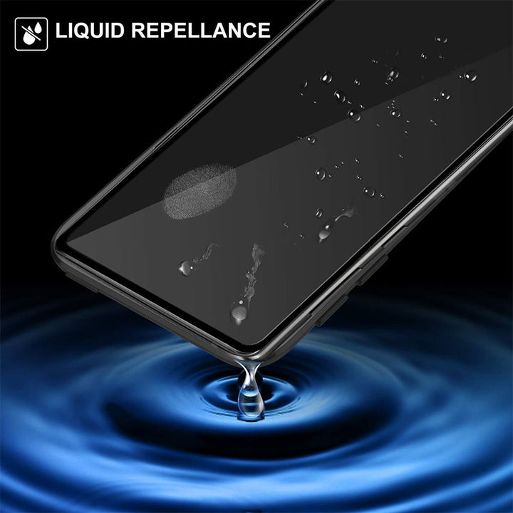 Samsung Galaxy Note 10 Tempered Glass Screen Protector Edge to Edge Black White Image 4