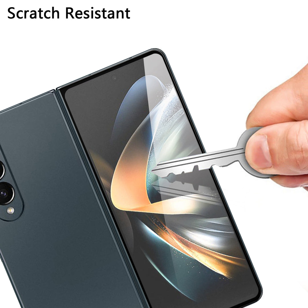 Samsung Galaxy Z Fold 4 5G Tempered Glass Screen Protector Edge to Edge Black Image 3