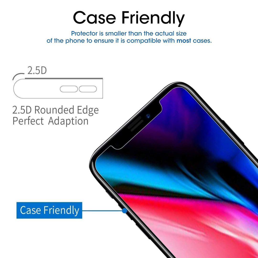 For Apple IPhone XS Max 6.5 3D-Touch Layer 2.5D Round Edge 9H Ultra-Clear Tempered Glass Screen Protector Image 4