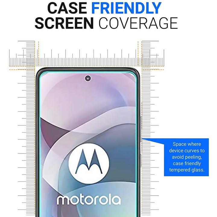 Motorola Moto One 5G Ace 2021 Tempered Glass Screen Protector 9H Ultra Clear Image 4