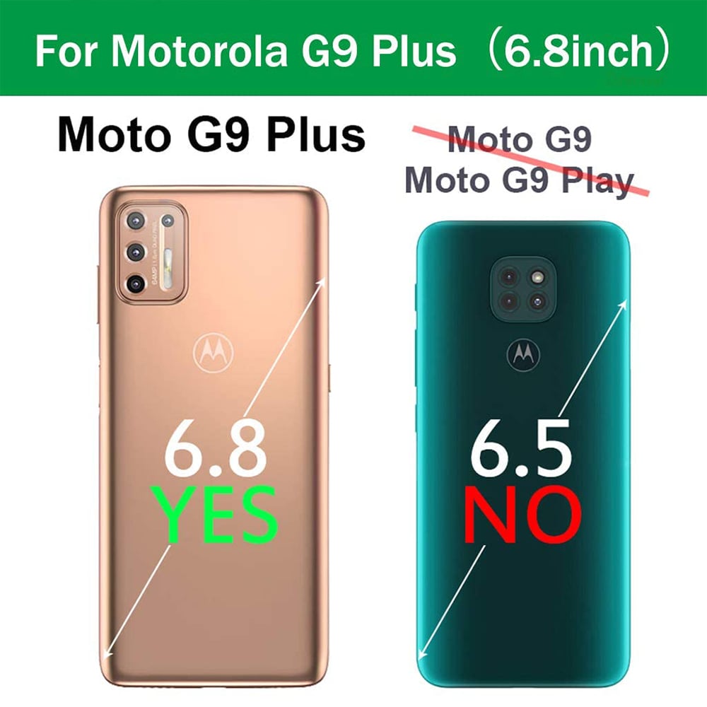 Motorola Moto G9 Plus 9H Ultra-Clear Tempered Glass Screen Protector 2.5D Edge Image 2