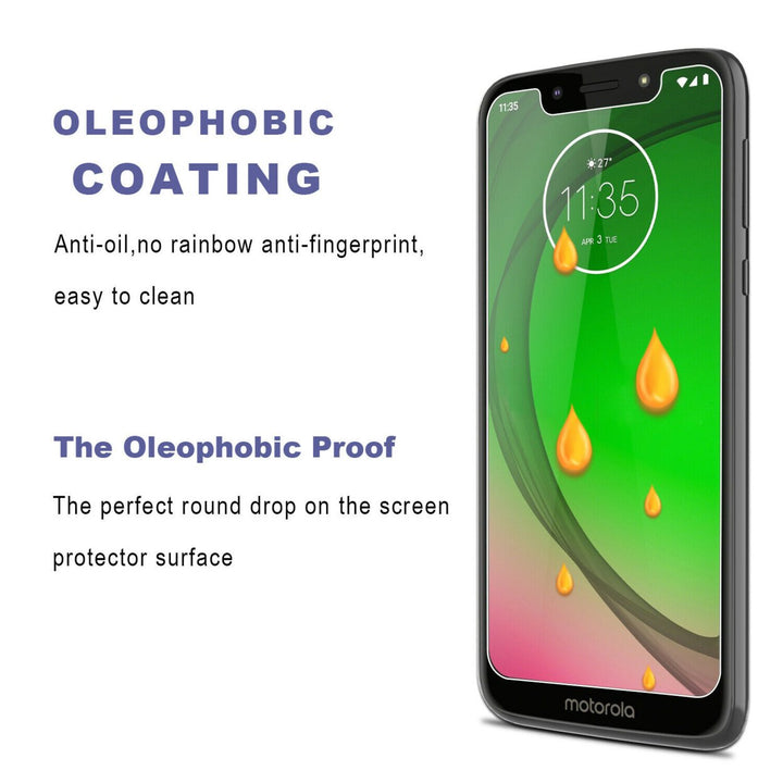 Motorola Moto G7 Play XT1952 9H Ultra-Clear Tempered Glass Screen Protector Image 4