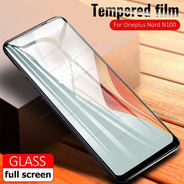 OnePlus Nord N100 Tempered Glass Screen Protector 9H Ultra Clear 2.5D Edge Image 4