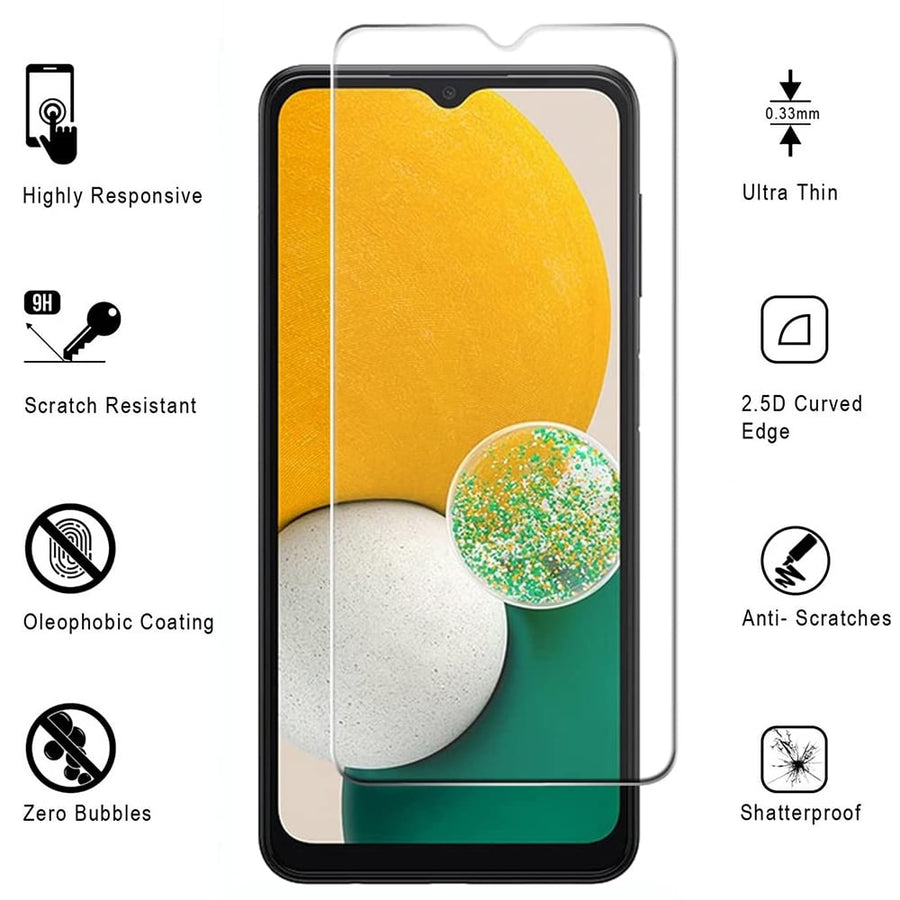 For Samsung Galaxy A03 Core 4G 2021 / SM-A032 3D-Touch Layer 2.5D Round Edge 9H Ultra-Clear Tempered Glass Screen Image 1