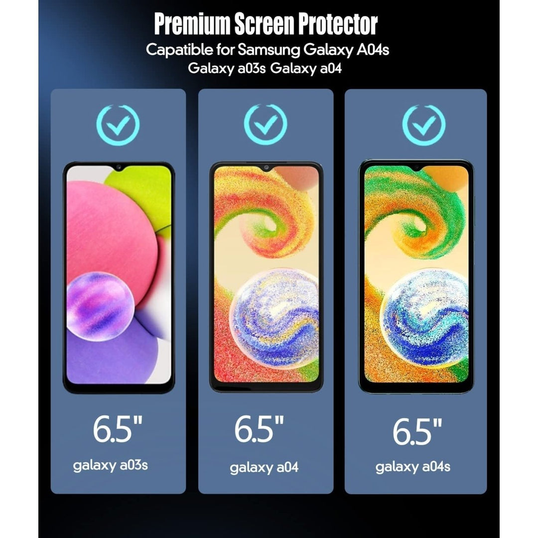 Samsung Galaxy A04S A04 3D Touch 9H Ultra Clear Tempered Glass Screen Protector Image 4