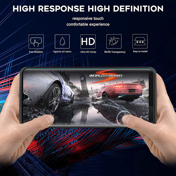 T-Mobile Revvl V Plus 5G Tempered Glass Screen Protector 9H Ultra-Clear 2.5D Image 4