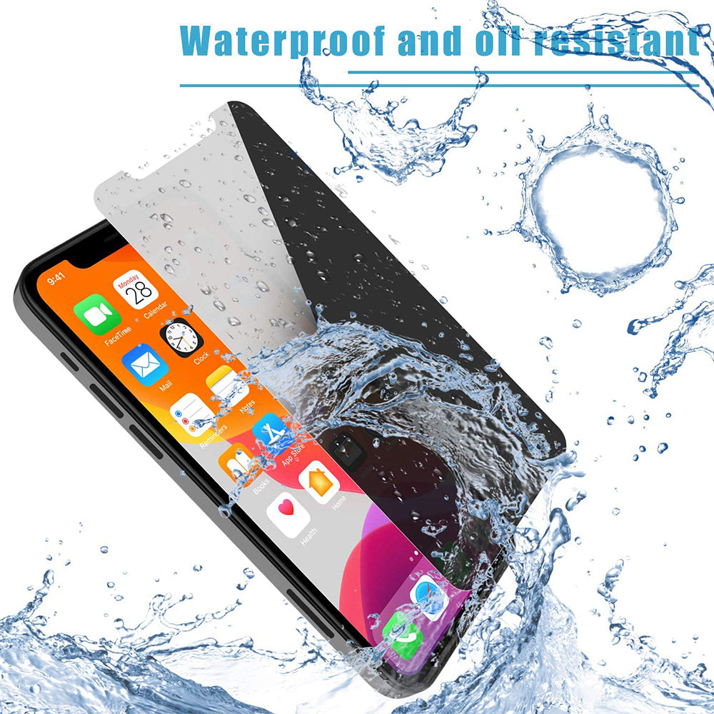 For Apple iPhone 12 Pro / iPhone 12 6.1 Privacy Screen Protector Anti-Spy Tempered Glass Film 3D Full Coverage Image 4