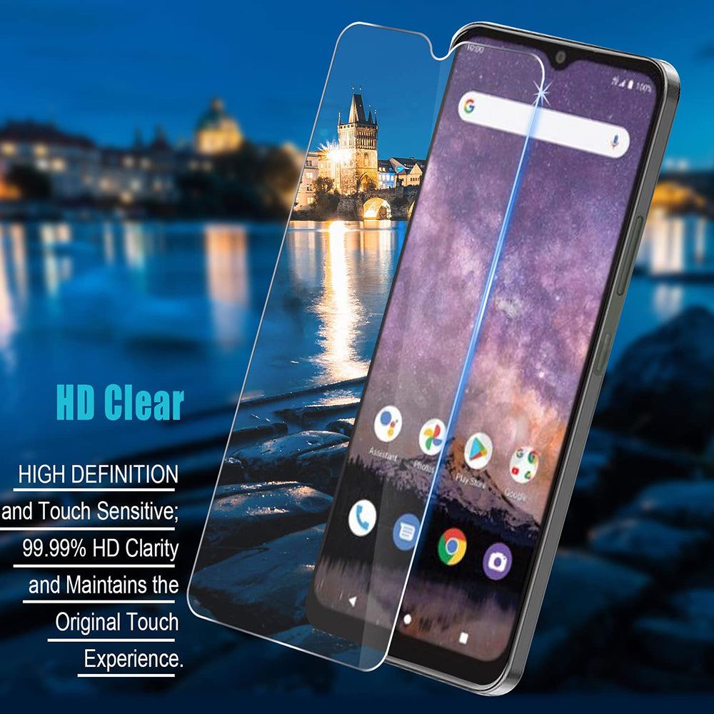 WIKO VOIX 3D Tempered Glass Screen Protector 9H Ultra-Clear Round Edge 2.5D Image 4