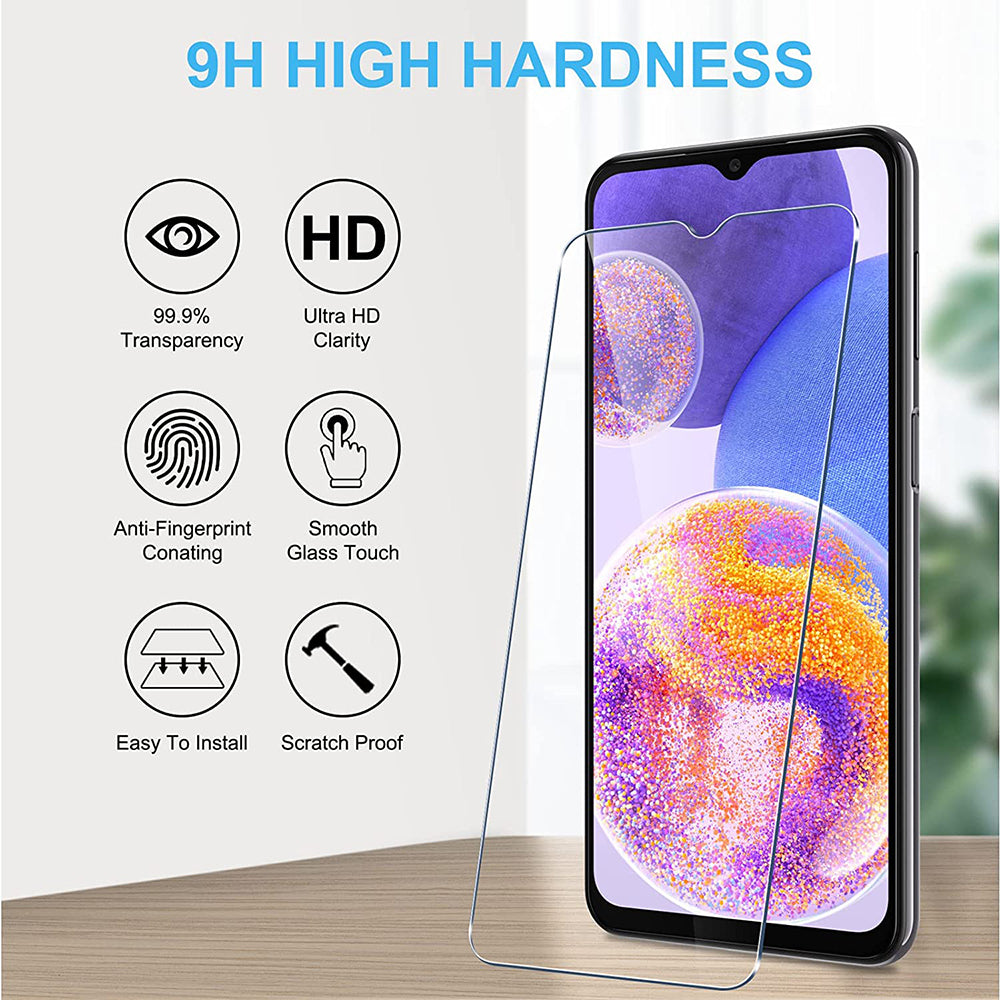 Samsung Galaxy A23 4G 9H Ultra-Clear 3D Touch Tempered Glass Screen Protector Image 4