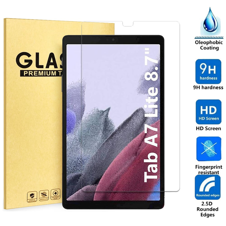 Samsung Galaxy Tab A7 Lite Screen Protector 9H Tempered Glass Ultra Clear T225 T220 Image 1