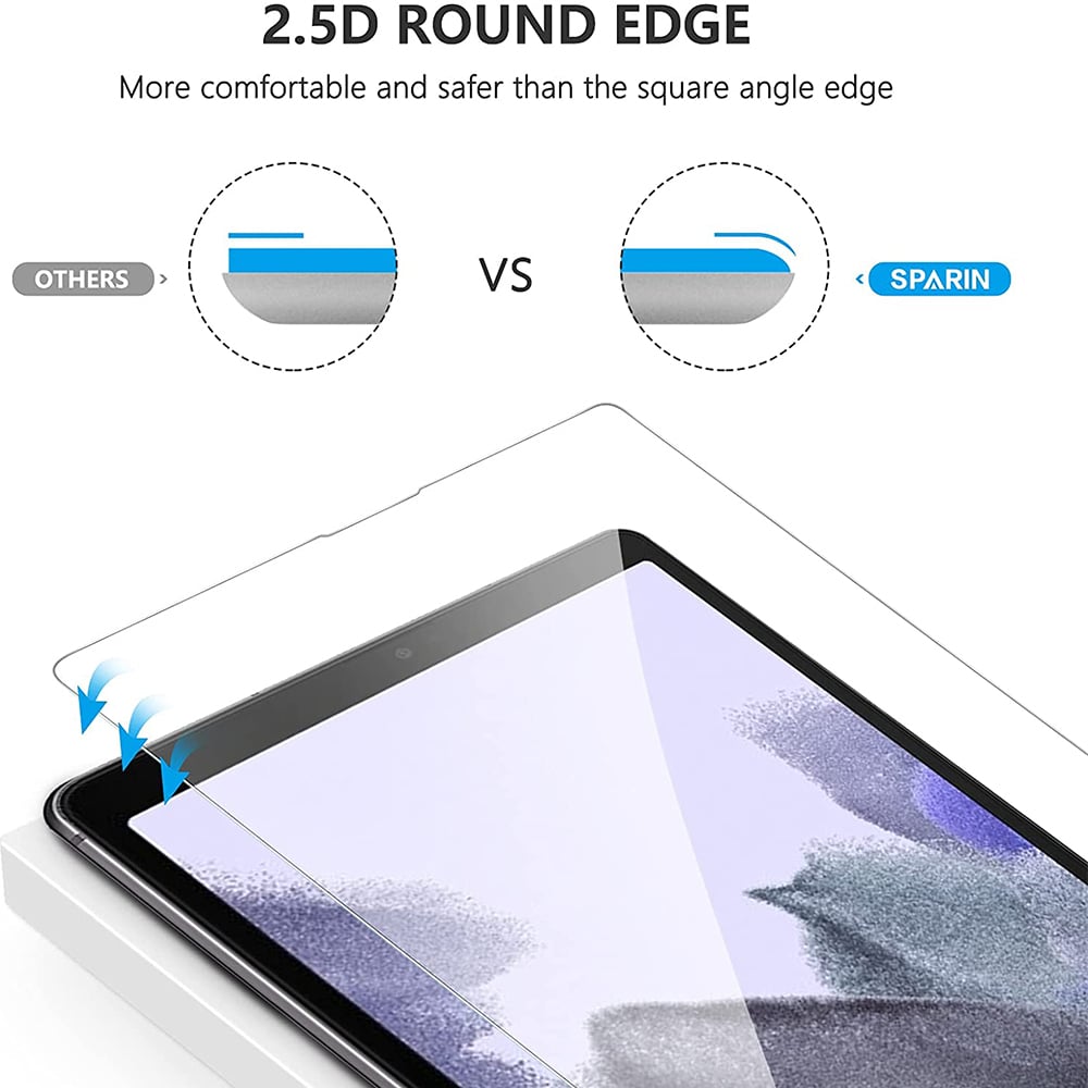 Samsung Galaxy Tab A7 Lite Screen Protector 9H Tempered Glass Ultra Clear T225 T220 Image 4