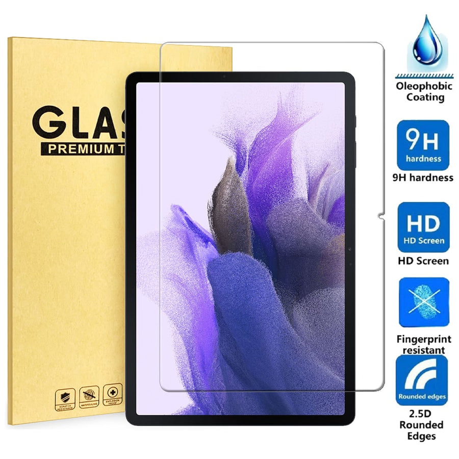 Samsung Galaxy Tab S7 FE 5G Tempered Glass Screen Protector 9H Ultra Clear Image 1