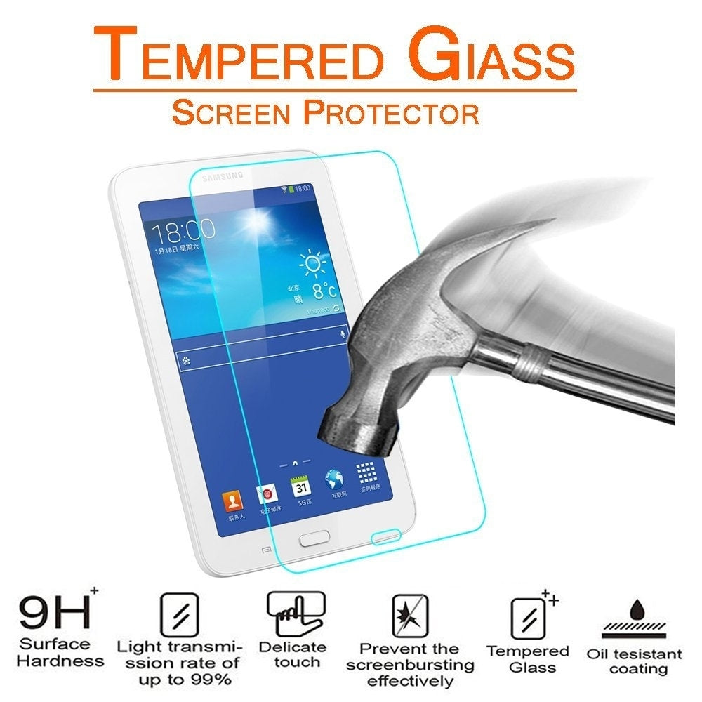 For Samsung Galaxy Tab E 8.0 / T375 / T377 3D-Touch Layer 2.5D Round Edge 9H Ultra-Clear Tempered Glass Screen Protector Image 1