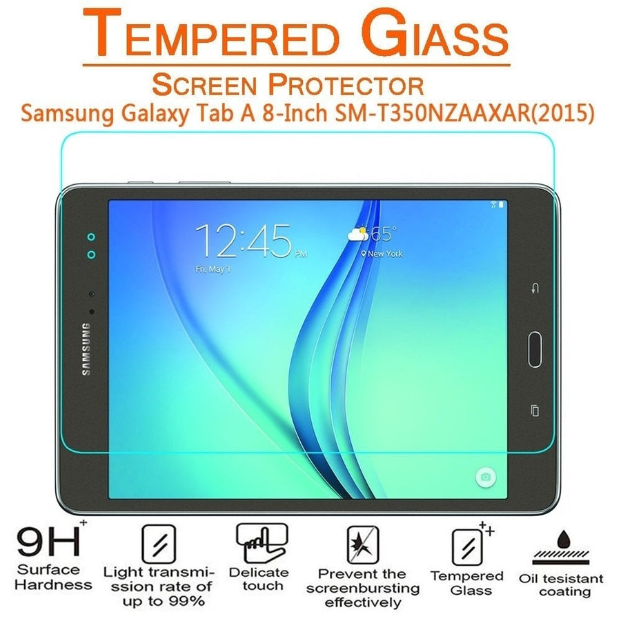 Samsung Galaxy Tab A 8.0 Tempered Glass Screen Protector 9H Ultra Clear 2.5D Image 1