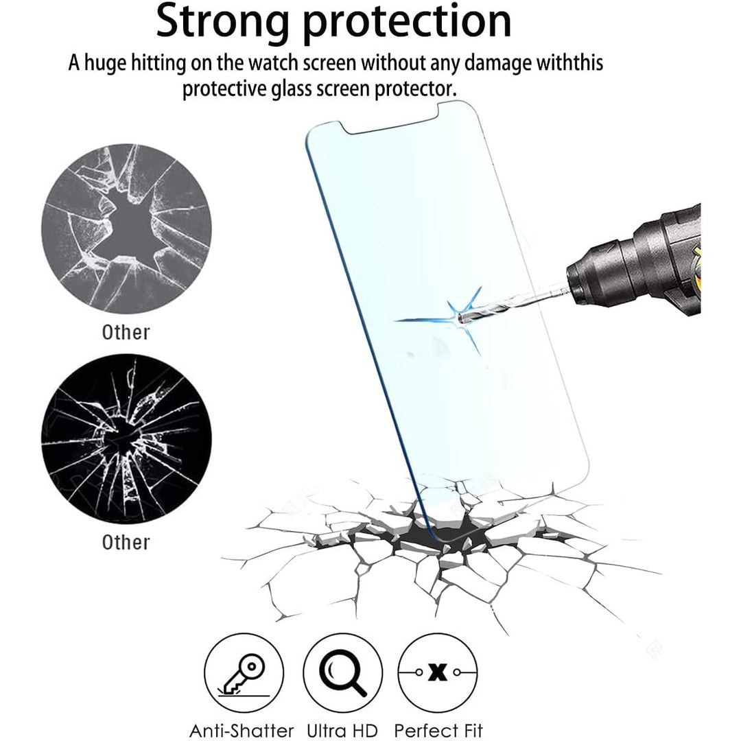 TCL ION X 2023 Tempered Glass Screen Protector 9H Ultra-Clear Round Edge Image 4