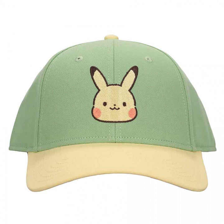 Pokemon Chibi Pikachu Embroidered Adjustable Cap Image 2