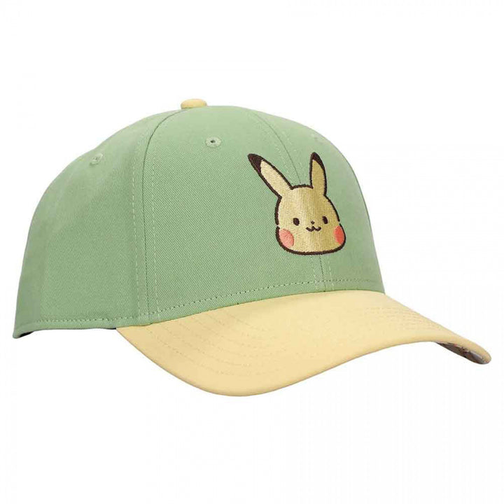 Pokemon Chibi Pikachu Embroidered Adjustable Cap Image 3