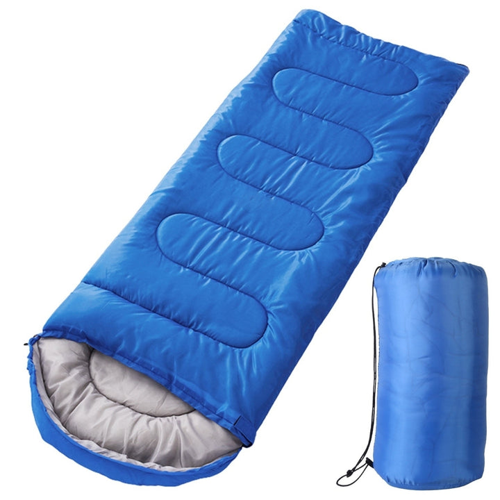 Camping Sleeping Bags for Adults Teens Moisture-Proof Hiking Sleep Bag with Carry Bag for Spring Autumn Winter Seasons Image 3