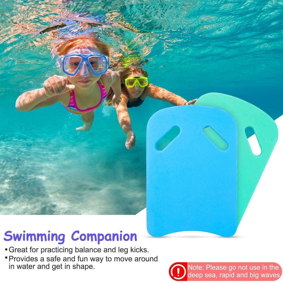 Swimming Kickboard EVA Foam Floating Swim Aid Kick Board U Design Water Training Board with Integrated Hole Handle for Image 4