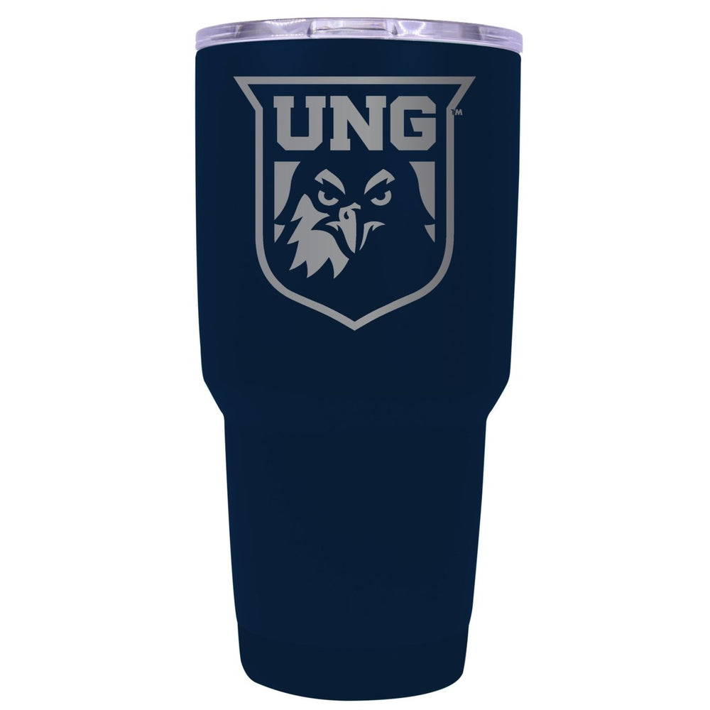 North Georgia Nighhawks Premium Laser Engraved Tumbler - 24oz Stainless Steel Insulated Mug Choose Your Color. Image 2