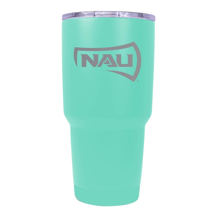 Northern Arizona University Premium Laser Engraved Tumbler - 24oz Stainless Steel Insulated Mug Choose Your Color. Image 1