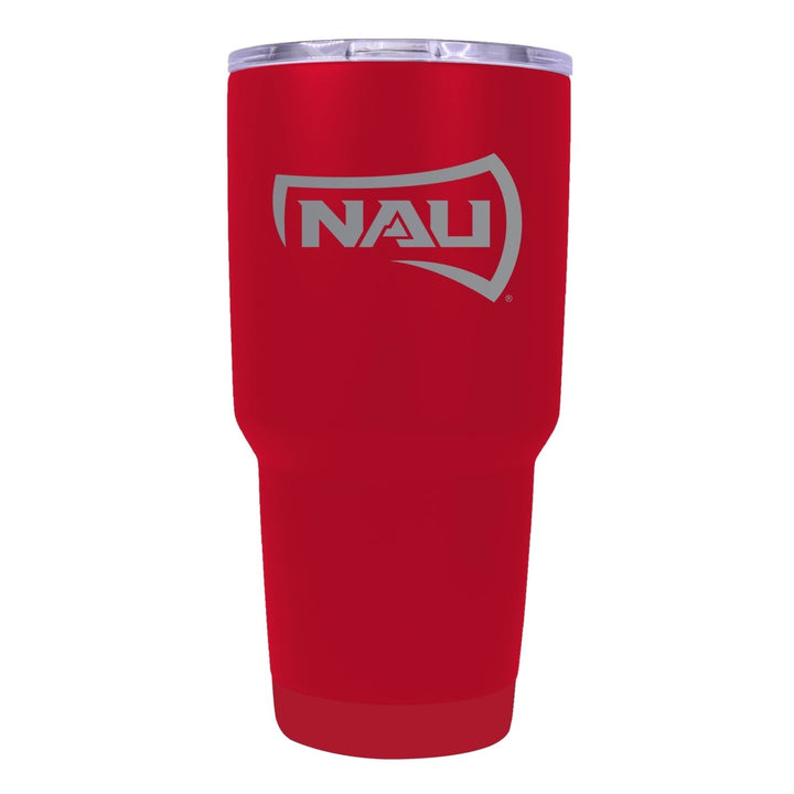 Northern Arizona University Premium Laser Engraved Tumbler - 24oz Stainless Steel Insulated Mug Choose Your Color. Image 2