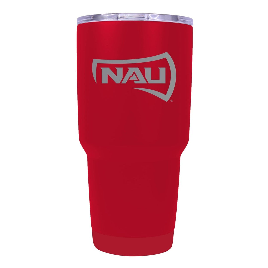 Northern Arizona University Premium Laser Engraved Tumbler - 24oz Stainless Steel Insulated Mug Choose Your Color. Image 1