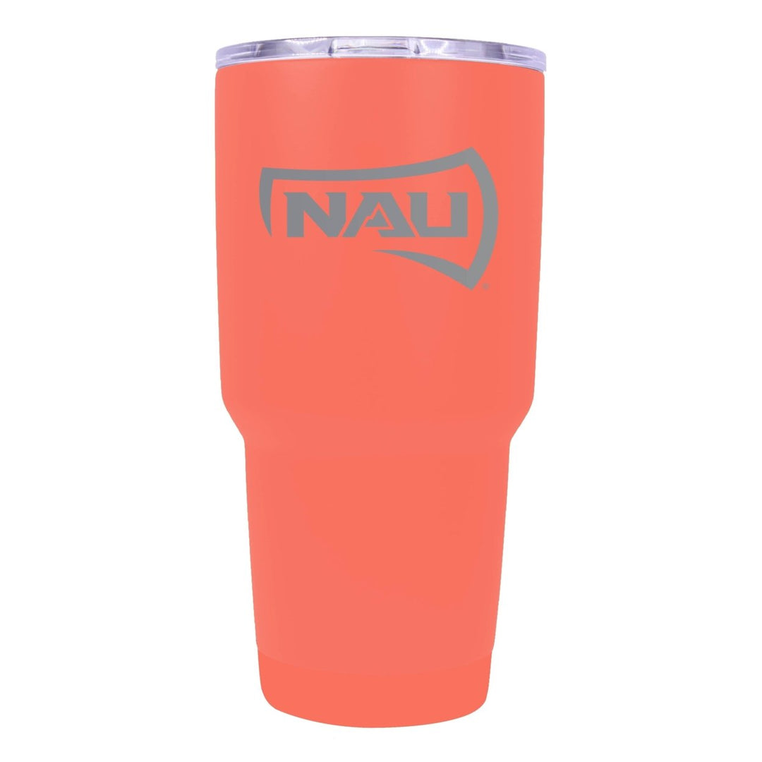 Northern Arizona University Premium Laser Engraved Tumbler - 24oz Stainless Steel Insulated Mug Choose Your Color. Image 4