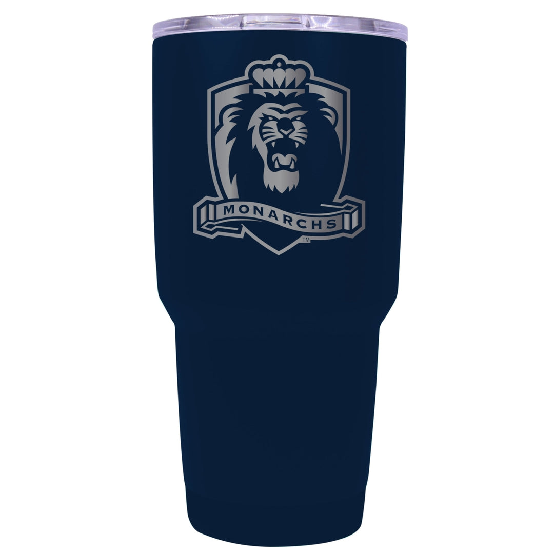 Old Dominion Monarchs 24 oz Laser Engraved Stainless Steel Insulated Tumbler - Choose Your Color. Image 2